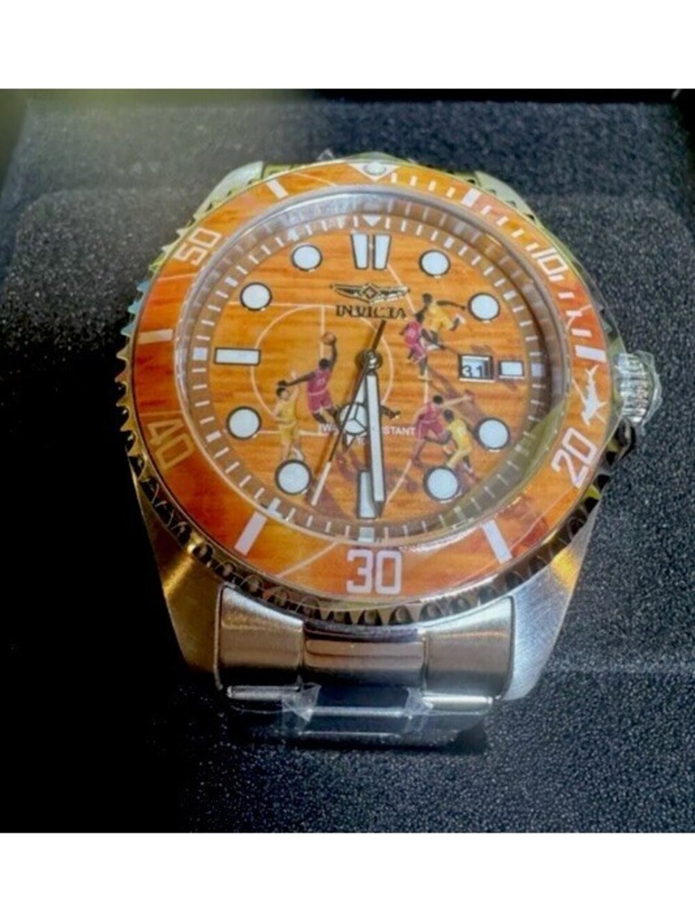 Invicta (51057) 43mm Pro Diver Visions from Above (Basketball)